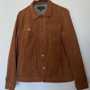 Men’s Craft + Flow Corduroy Jacket, Medium, Brown, Excellent Condition